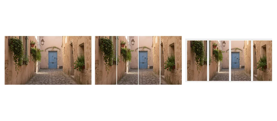 Steps to split a design with an Instagram carousel splitter