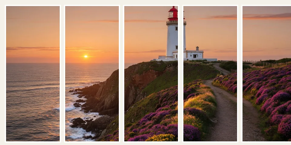 Image changing into an ordered multi-page printable PDF for poster printing